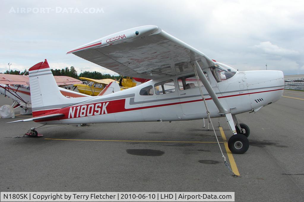 N180SK, 1971 Cessna 180H Skywagon C/N 18052157, 1971 Cessna 180H, c/n: 18052157 at Lake Hood
