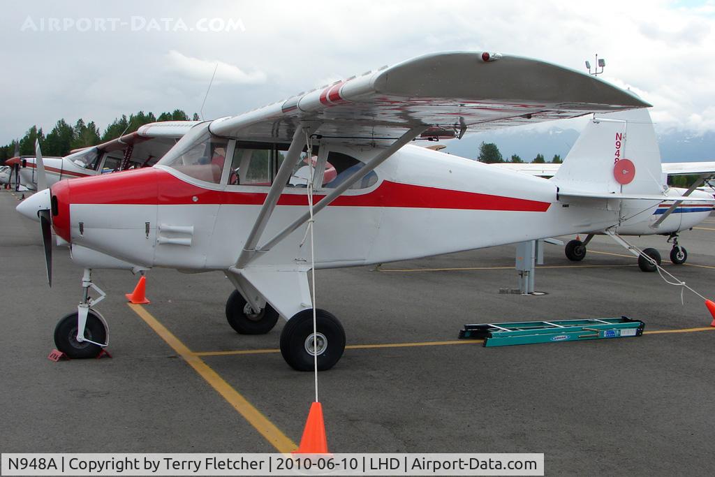 N948A, 1951 Piper PA-22 C/N 22-259, 1951 Piper PA-22, c/n: 22-259 at Lake Hood