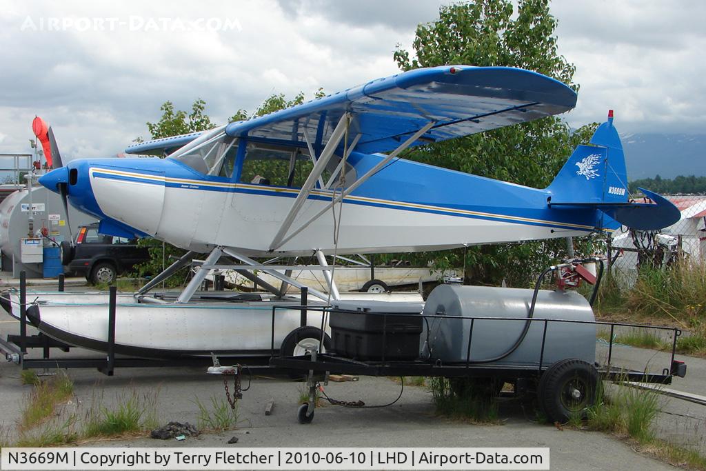 N3669M, 1947 Piper PA-12 Super Cruiser C/N 12-2621, 1947 Piper PA-12, c/n: 12-2621 at Lake Hood