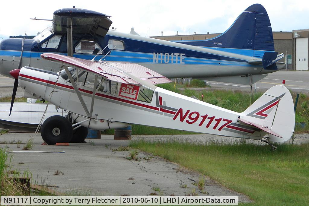 N91117, 1981 Piper PA-18-150 Super Cub C/N 18-8109072, 1981 Piper PA-18-150, c/n: 18-8109072 at Lake Hood