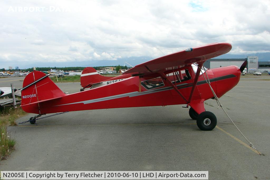 N2005E, 1981 Taylorcraft F-21 C/N F-1015, 1981 Taylorcraft Aviation Corp. F21, c/n: F-1015 at Lake Hood