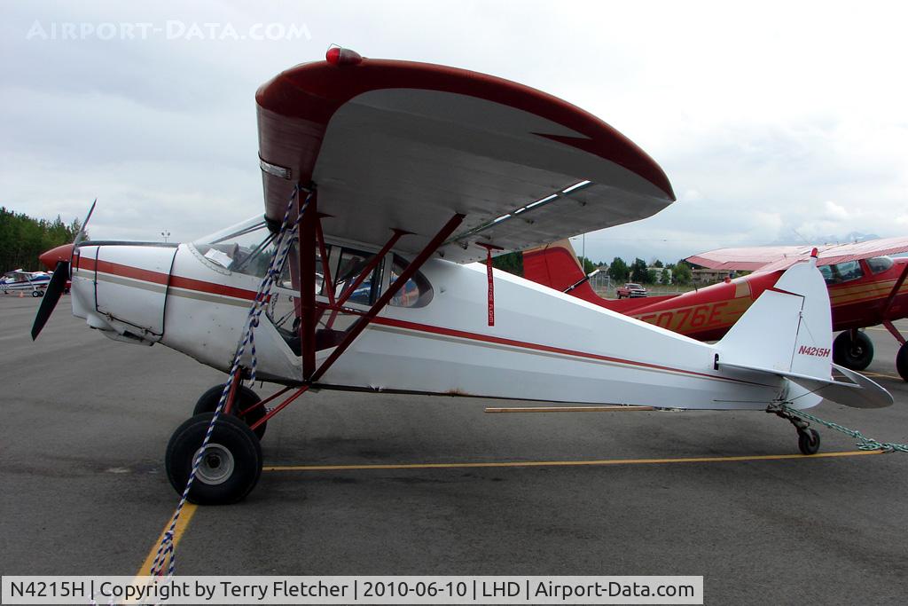 N4215H, 1948 Piper PA-14 Family Cruiser C/N 14-18, 1948 Piper PA-14, c/n: 14-18 at Lake Hood