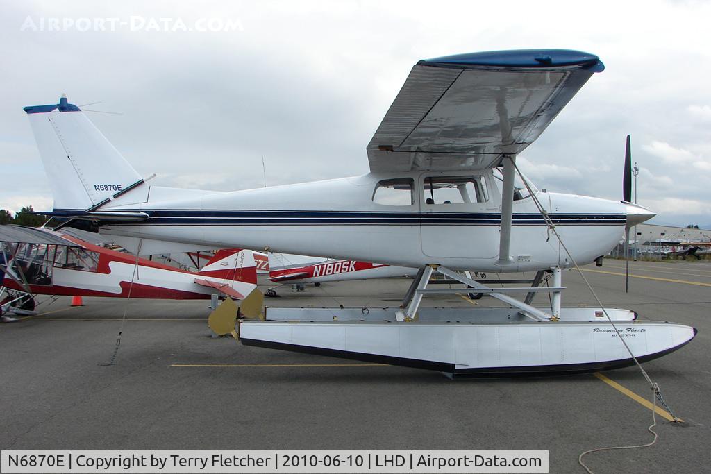 N6870E, 1959 Cessna 175A Skylark C/N 56370, 1959 Cessna 175A, c/n: 56370 at Lake Hood