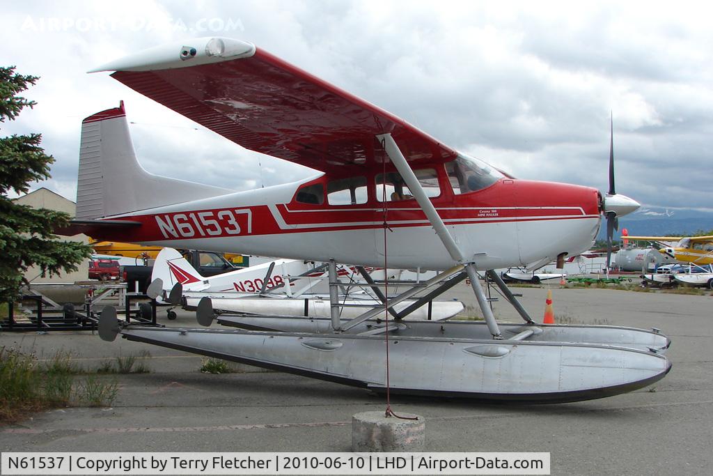N61537, 1976 Cessna 180K Skywagon C/N 18052780, 1976 Cessna 180K, c/n: 18052780 at Lake Hood