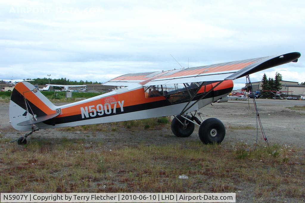 N5907Y, 1966 Piper PA-18-150 Super Cub C/N 18-8414, 1966 Piper PA-18-150, c/n: 18-8414 at Lake Hood
