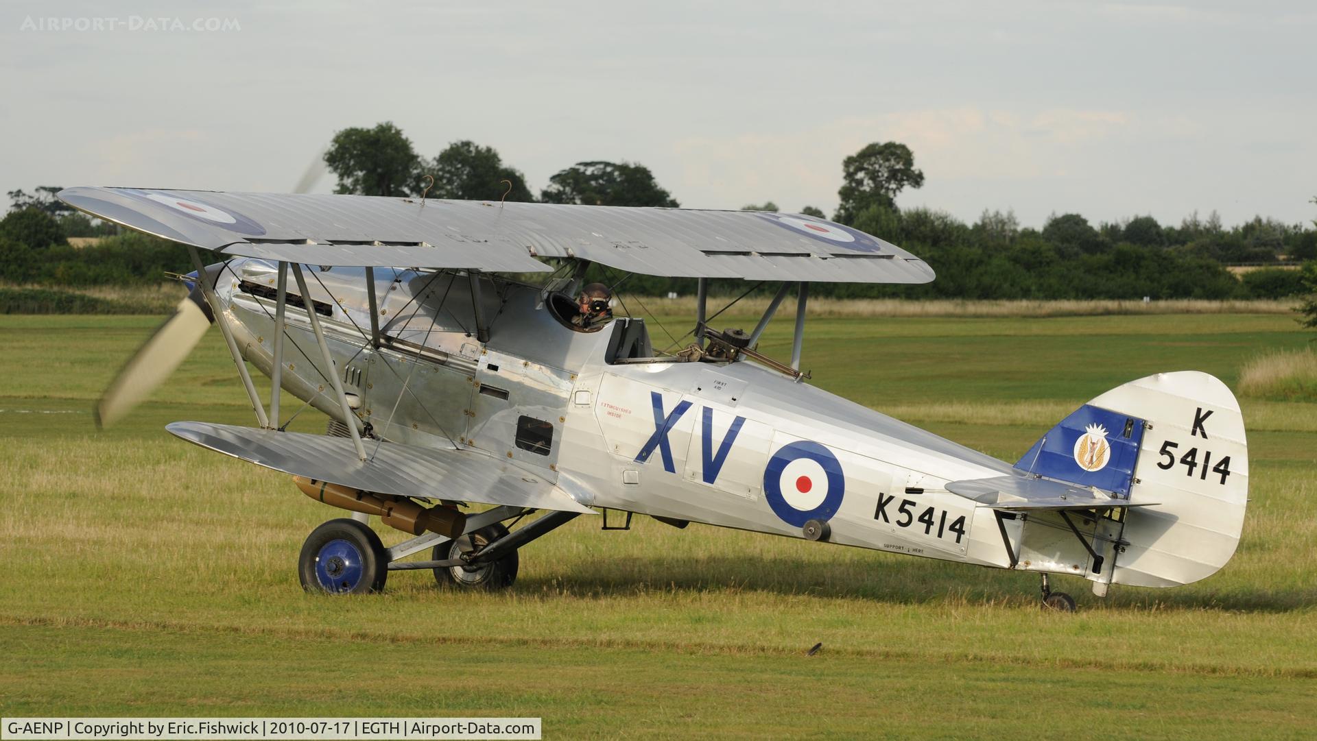 G-AENP, 1935 Hawker Hind C/N 41H/81902, 1. K5414 - in 15 Squadron, RAF colours.