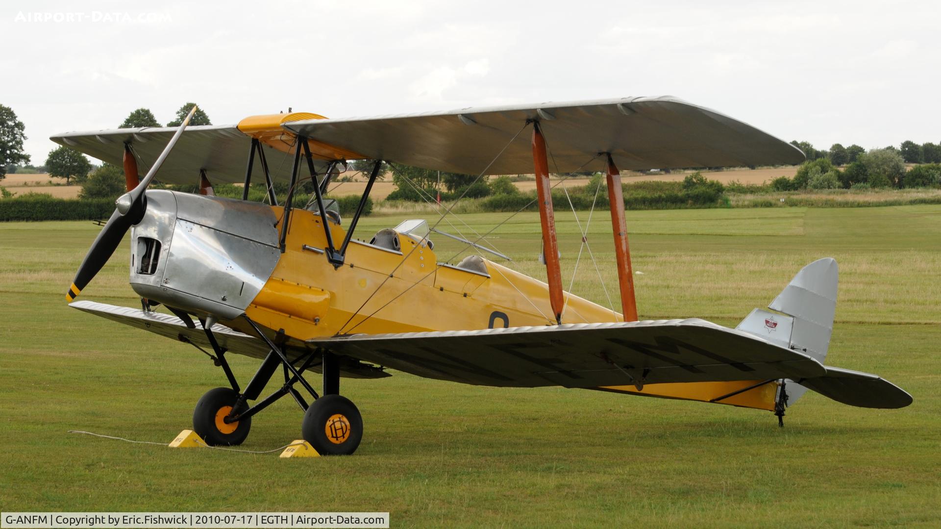 G-ANFM, 1941 De Havilland DH-82A Tiger Moth II C/N 83604, 3 G-ANFM at Shuttleworth Mid Summer Air Display July 2010