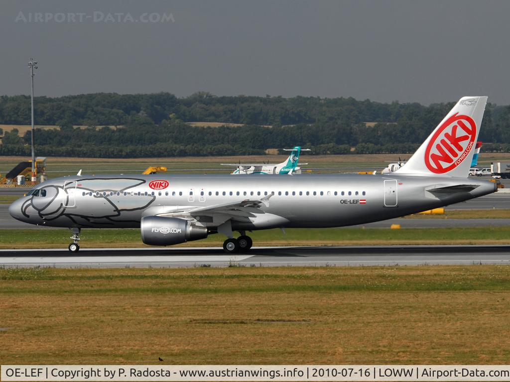 OE-LEF, 2010 Airbus A320-214 C/N 4368, Niki's newest A 320 - just one day in service at the time of that picture