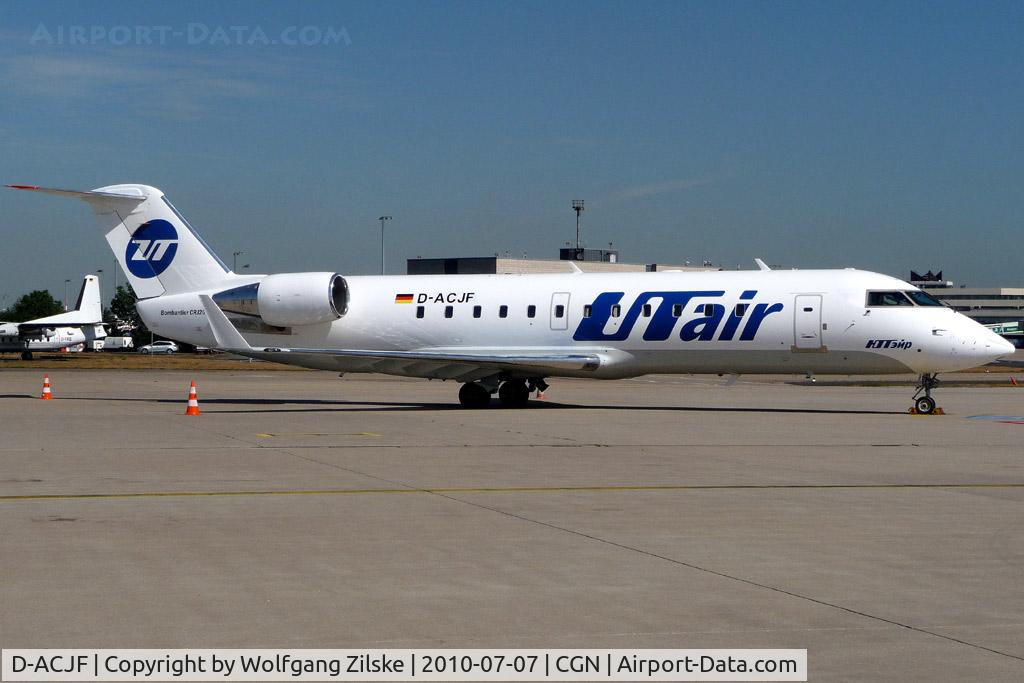 D-ACJF, 1996 Canadair CRJ-100LR (CL-600-2B19) C/N 7200, visitor