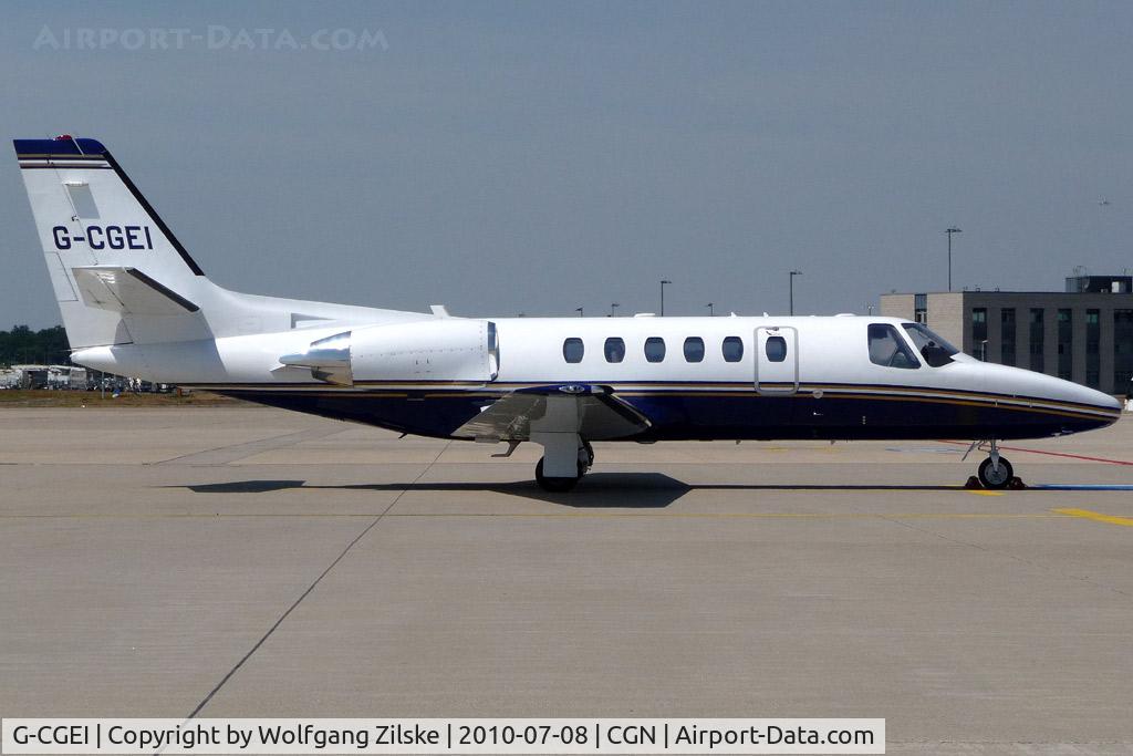 G-CGEI, 2000 Cessna 550 Citation Bravo C/N 550-0951, visitor