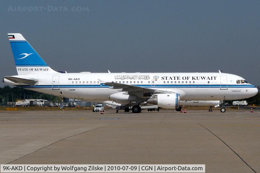 9K-AKD, 2003 Airbus A320-212 C/N 2046, visitor