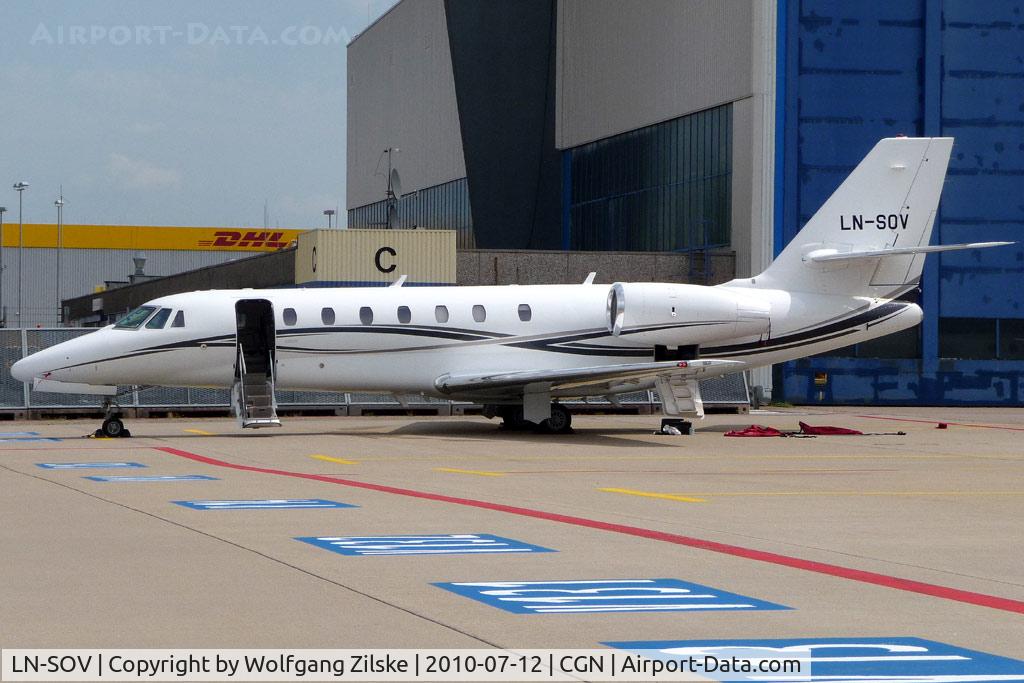 LN-SOV, 2007 Cessna 680 Citation Sovereign C/N 680-0183, visitor