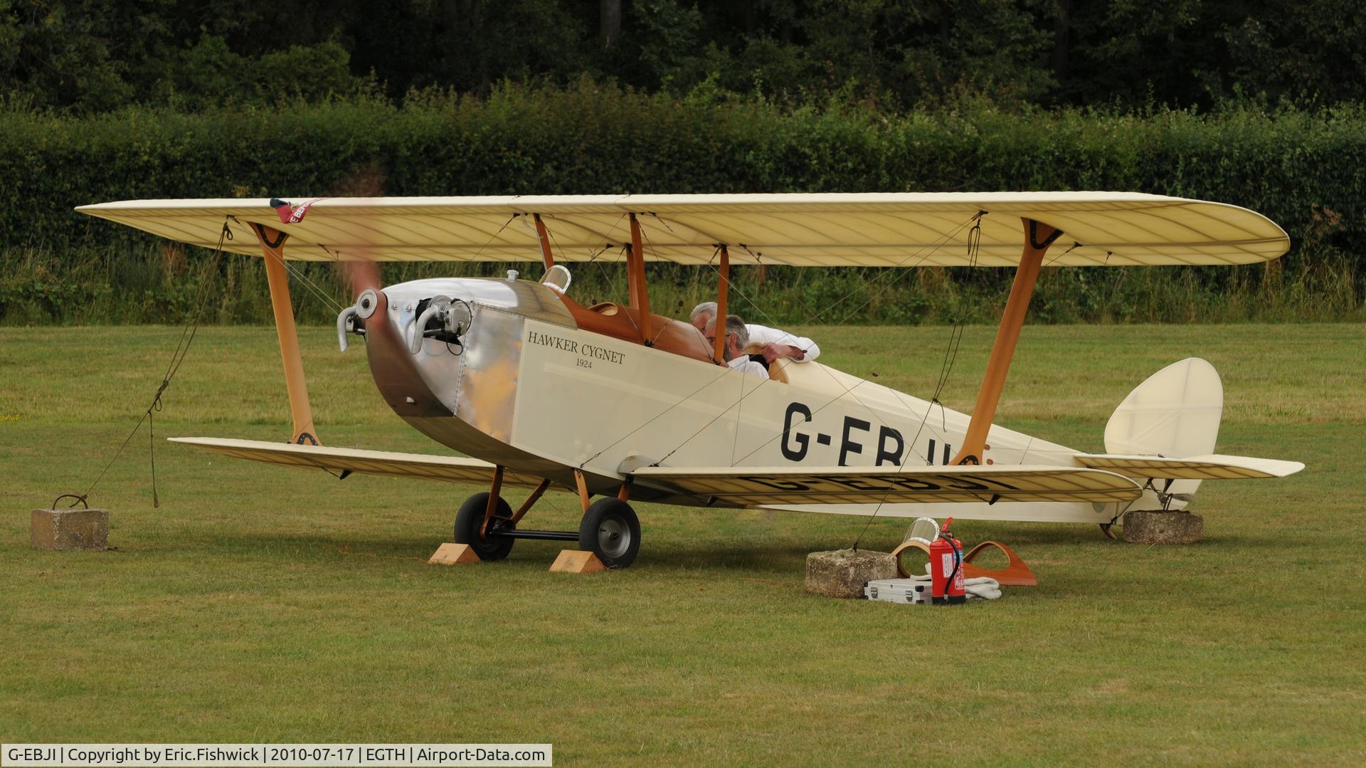 G-EBJI, 1977 Hawker Cygnet Replica C/N PFA 077-10240, 3. G-EBJI at Shuttleworth Mid Summer Air Display July 2010
