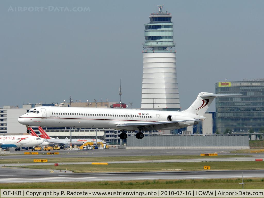 OE-IKB, 1986 McDonnell Douglas MD-83 (DC-9-83) C/N 49448, Stored in the US.A Seems not to be in Service with MAPJet anymore