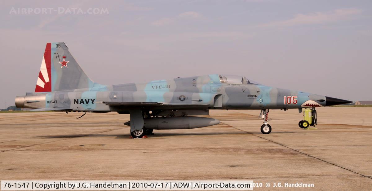 76-1547, 1976 Northrop F-5E Tiger II C/N L.1022, Starb  view