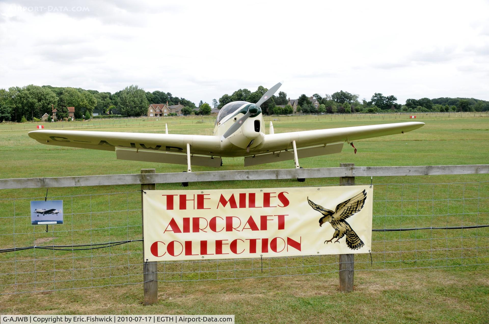 G-AJWB, 1946 Miles M38 Messenger 2A C/N 6699, 5. G-AJWB at Shuttleworth Mid Summer Air Display July 2010