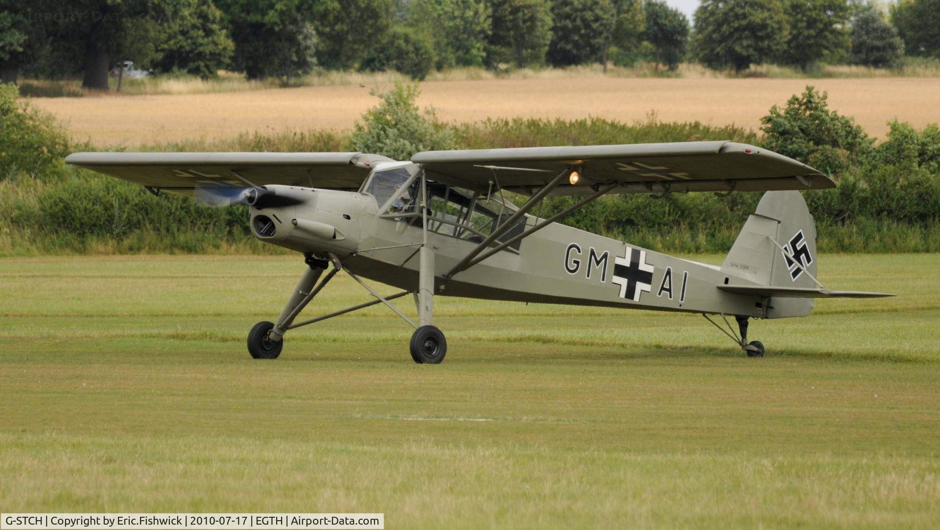 G-STCH, 1942 Fieseler Fi-156A-1 Storch C/N 2088, 3. G-STCH at Shuttleworth Mid Summer Air Display July 2010