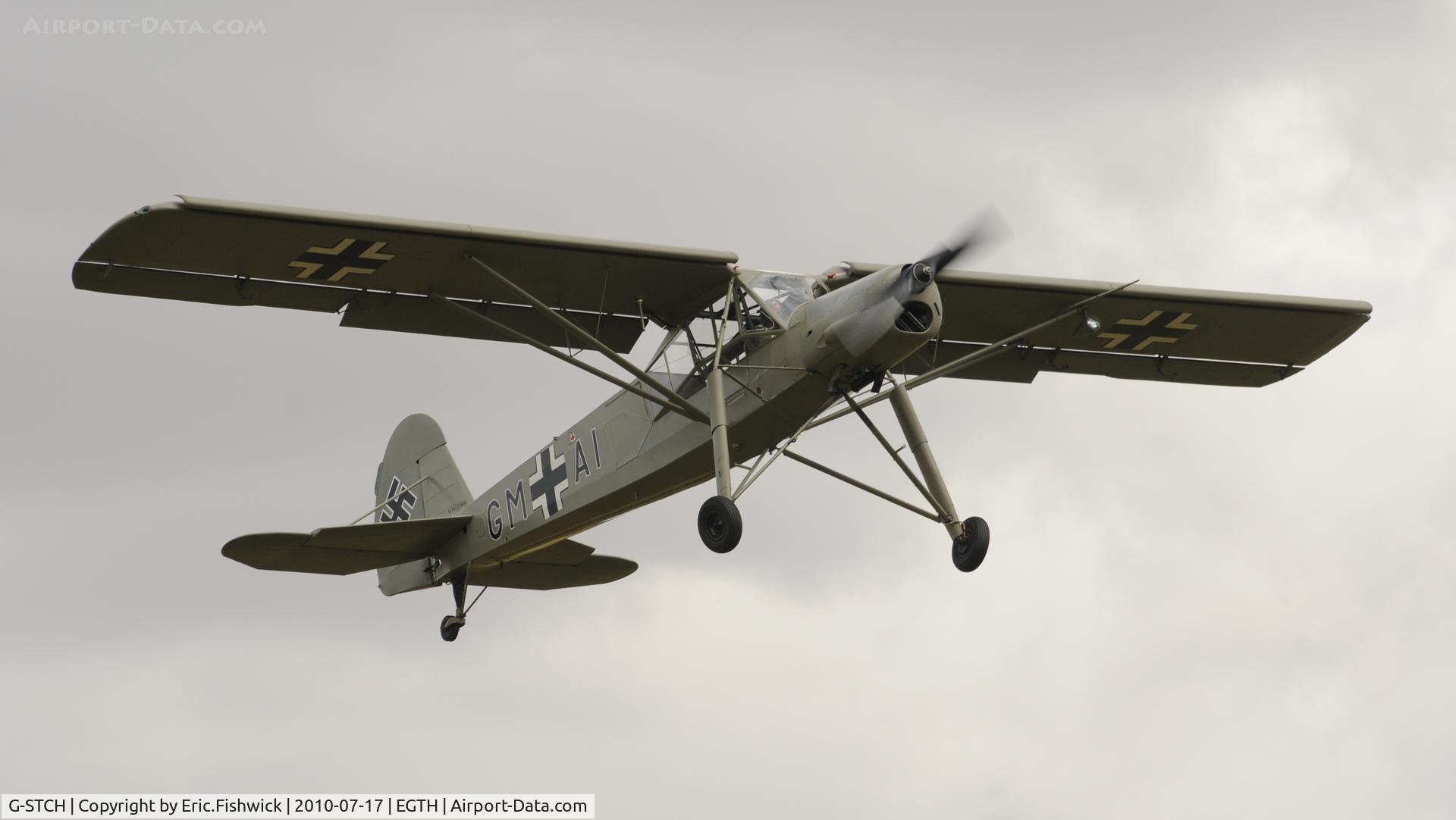 G-STCH, 1942 Fieseler Fi-156A-1 Storch C/N 2088, 43. G-STCH at Shuttleworth Mid Summer Air Display July 2010