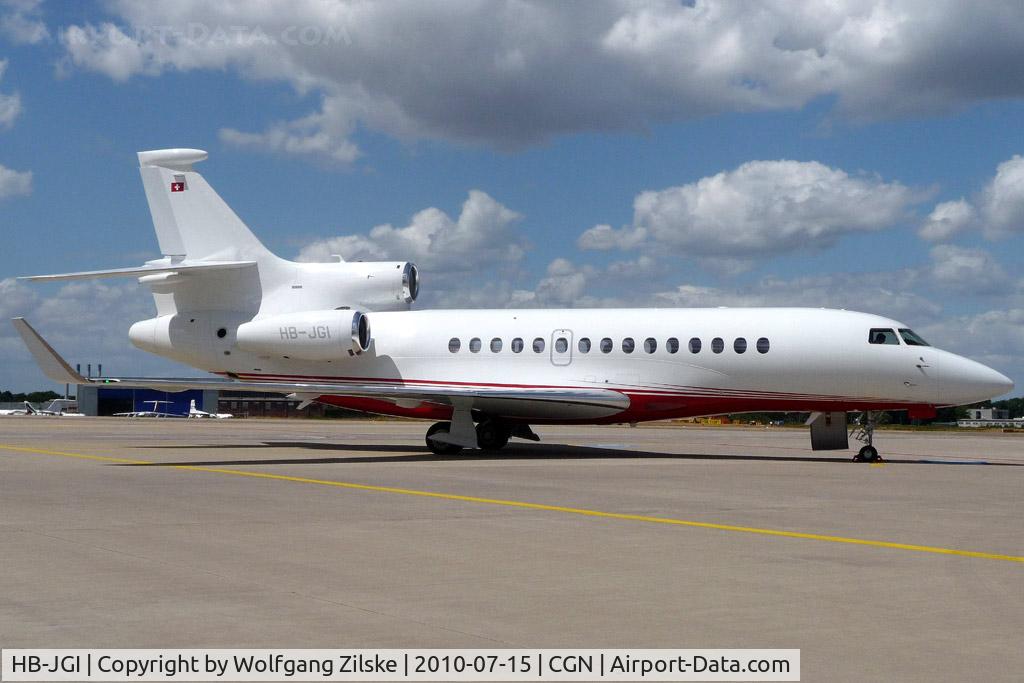 HB-JGI, 2009 Dassault Falcon 7X C/N 067, visitor