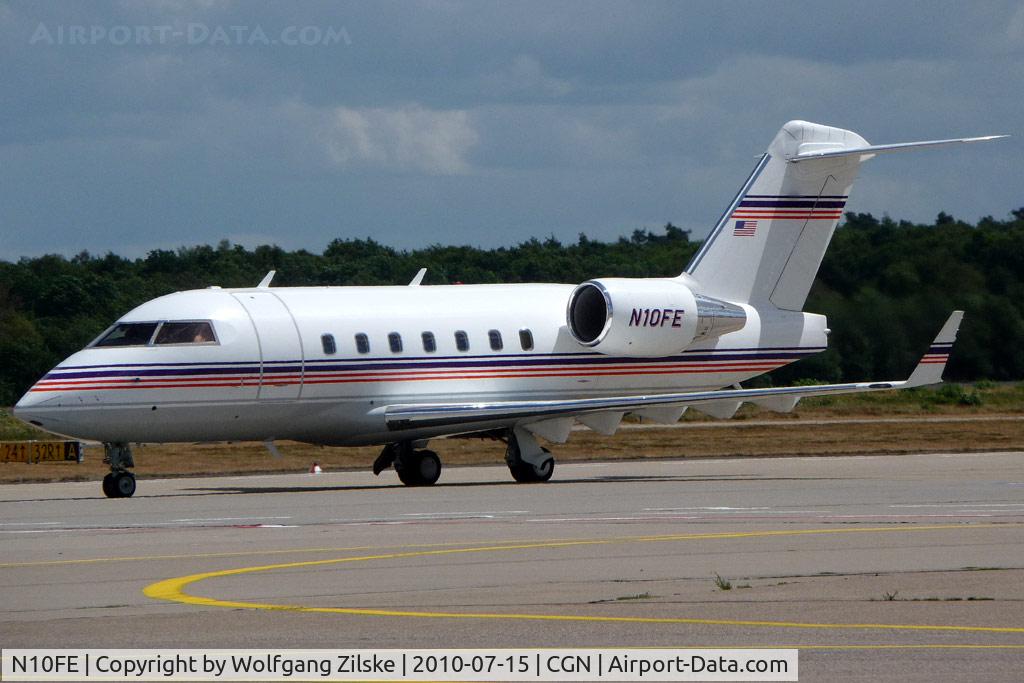 N10FE, 1995 Canadair Challenger 600S (CL-600-1A11) C/N 1074, visitor