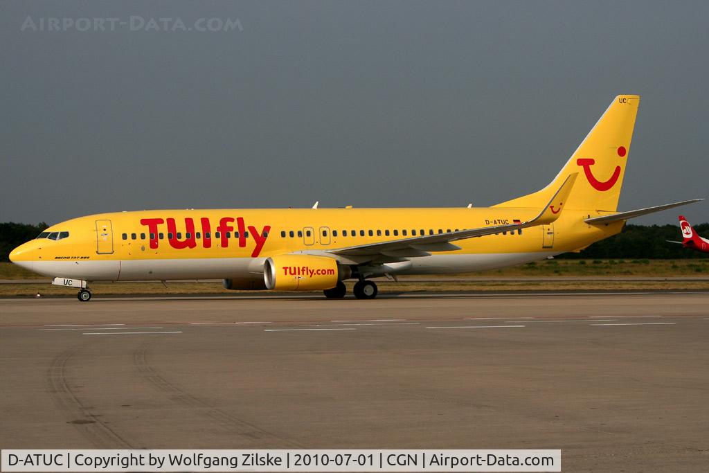 D-ATUC, 2006 Boeing 737-8K5 C/N 34684, visitor
