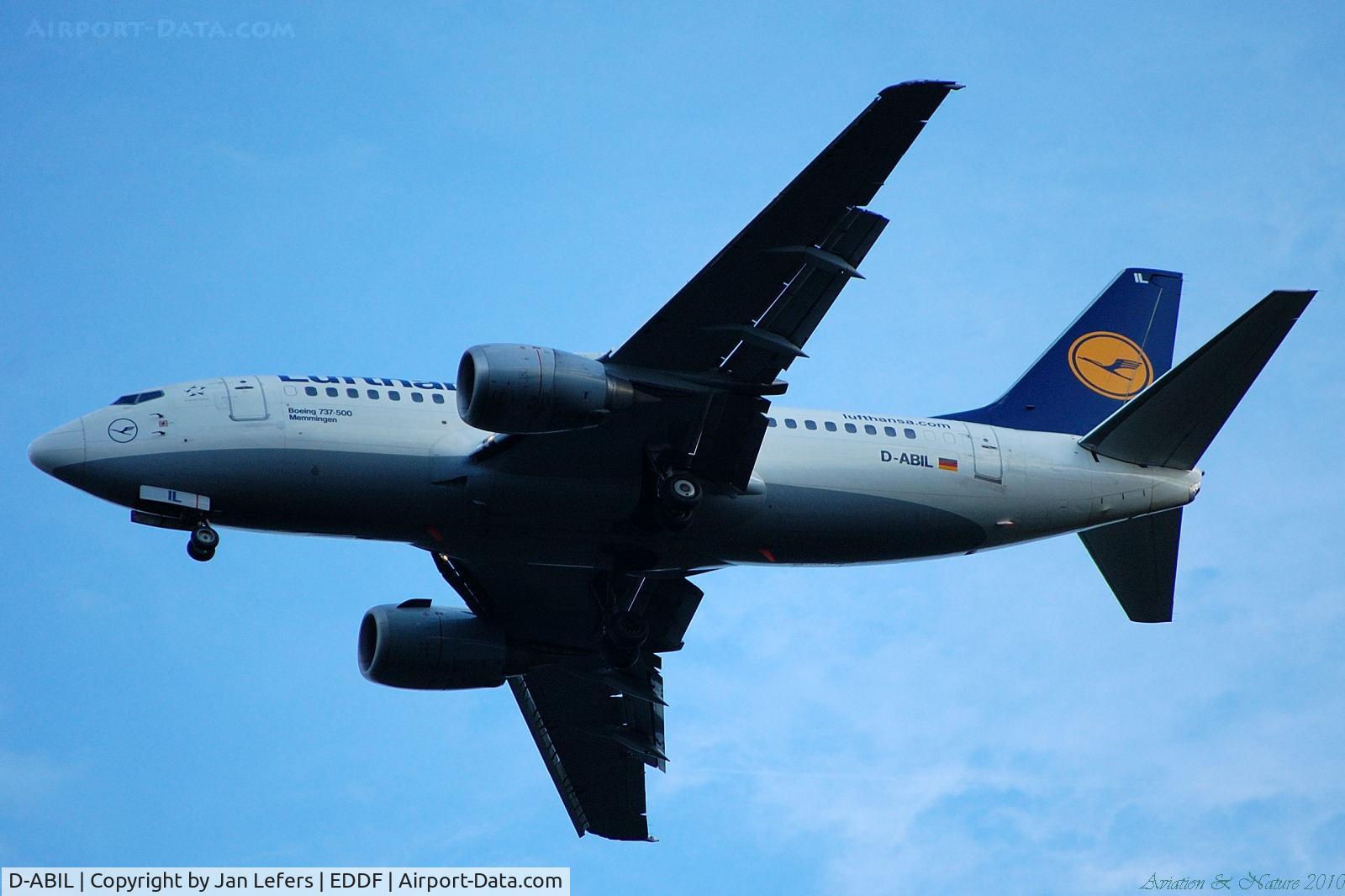 D-ABIL, 1991 Boeing 737-530 C/N 24824, Lufthansa