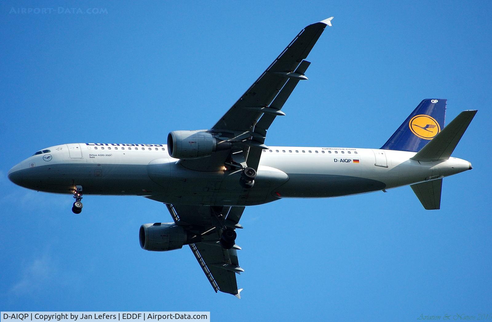 D-AIQP, 1992 Airbus A320-211 C/N 346, Lufthansa