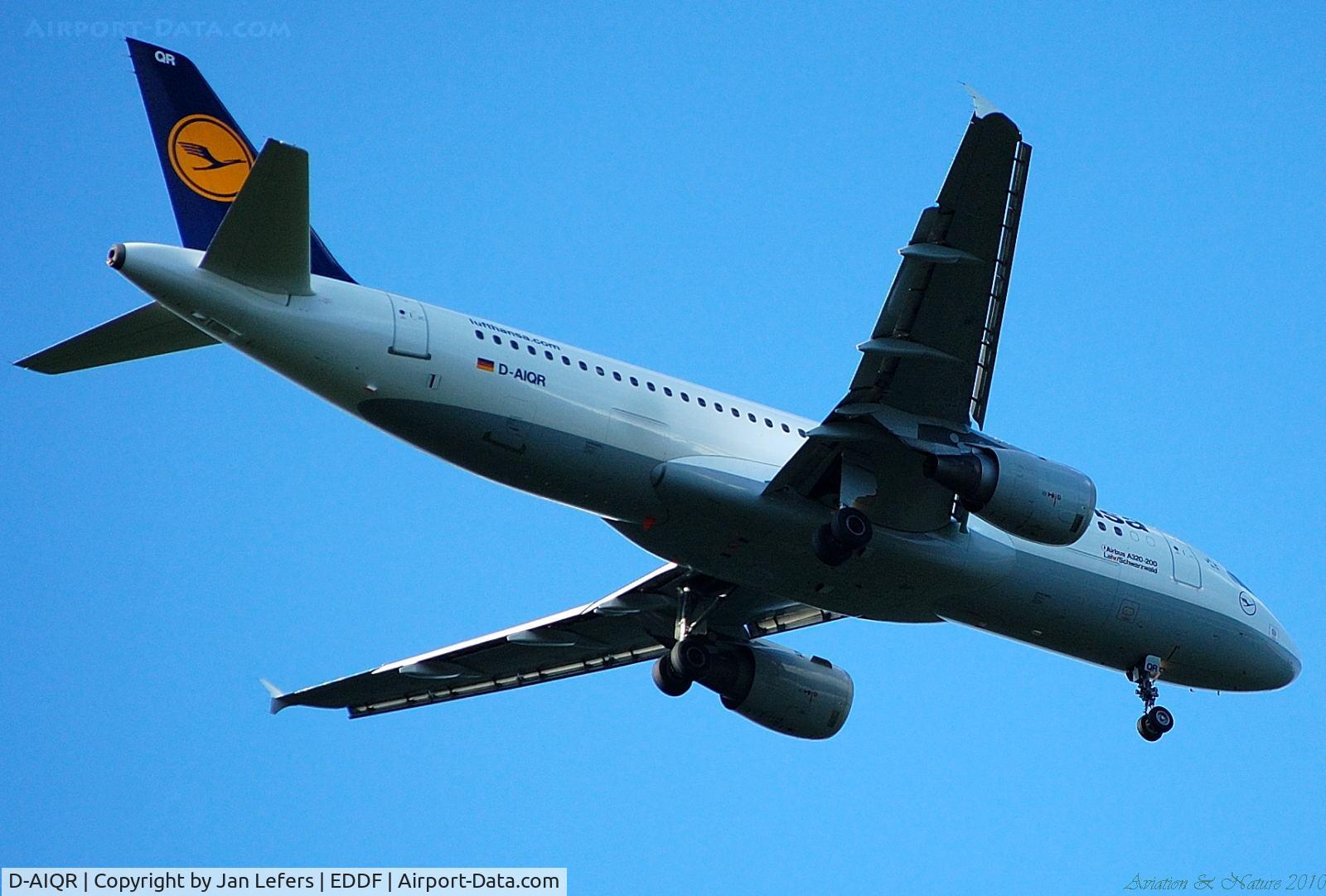 D-AIQR, 1992 Airbus A320-211 C/N 382, Lufthansa