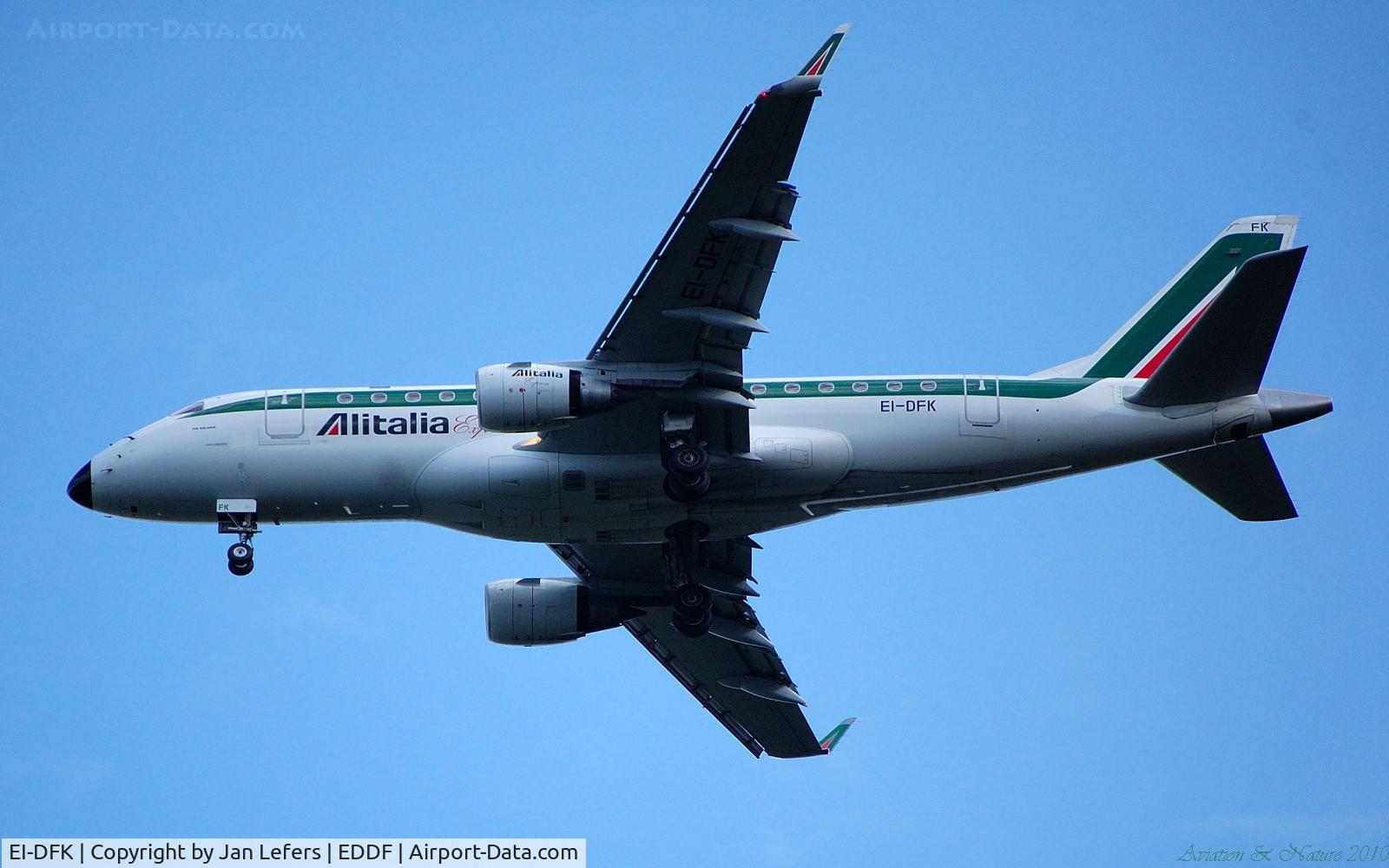 EI-DFK, 2004 Embraer 170LR (ERJ-170-100LR) C/N 17000033, AlItalia