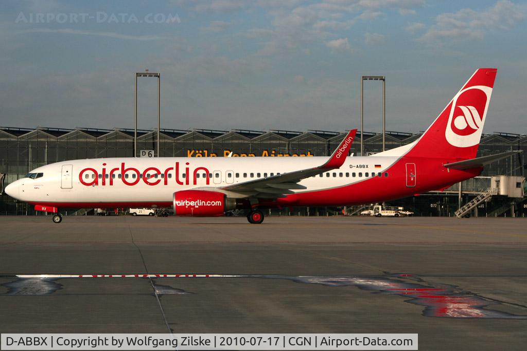 D-ABBX, 2007 Boeing 737-86J C/N 34969, visitor