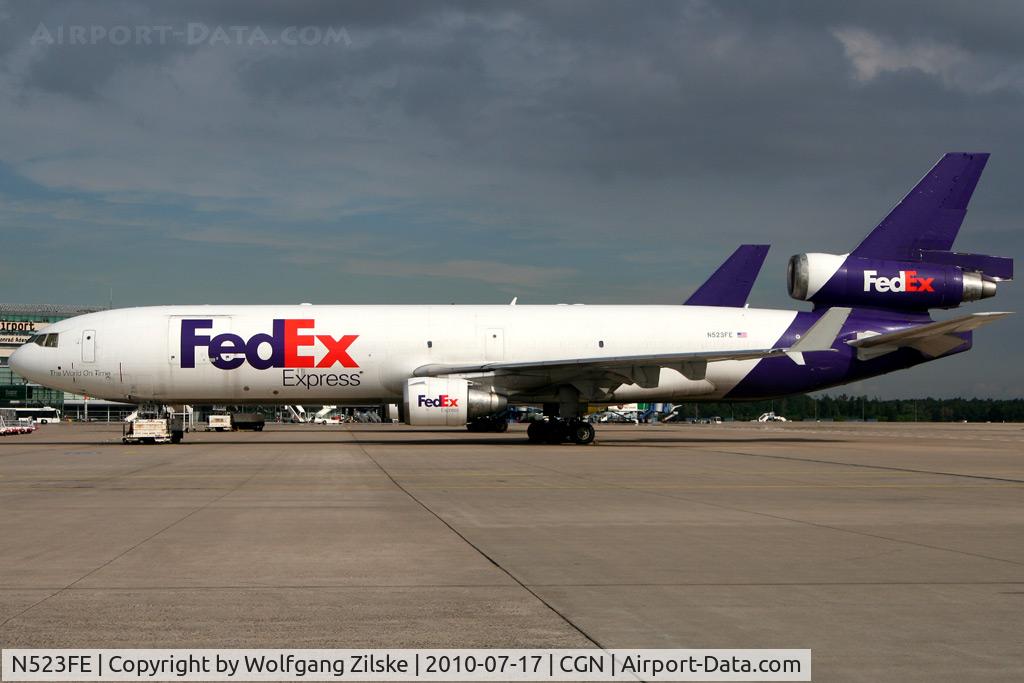 N523FE, 1993 McDonnell Douglas MD-11F C/N 48479, visitor