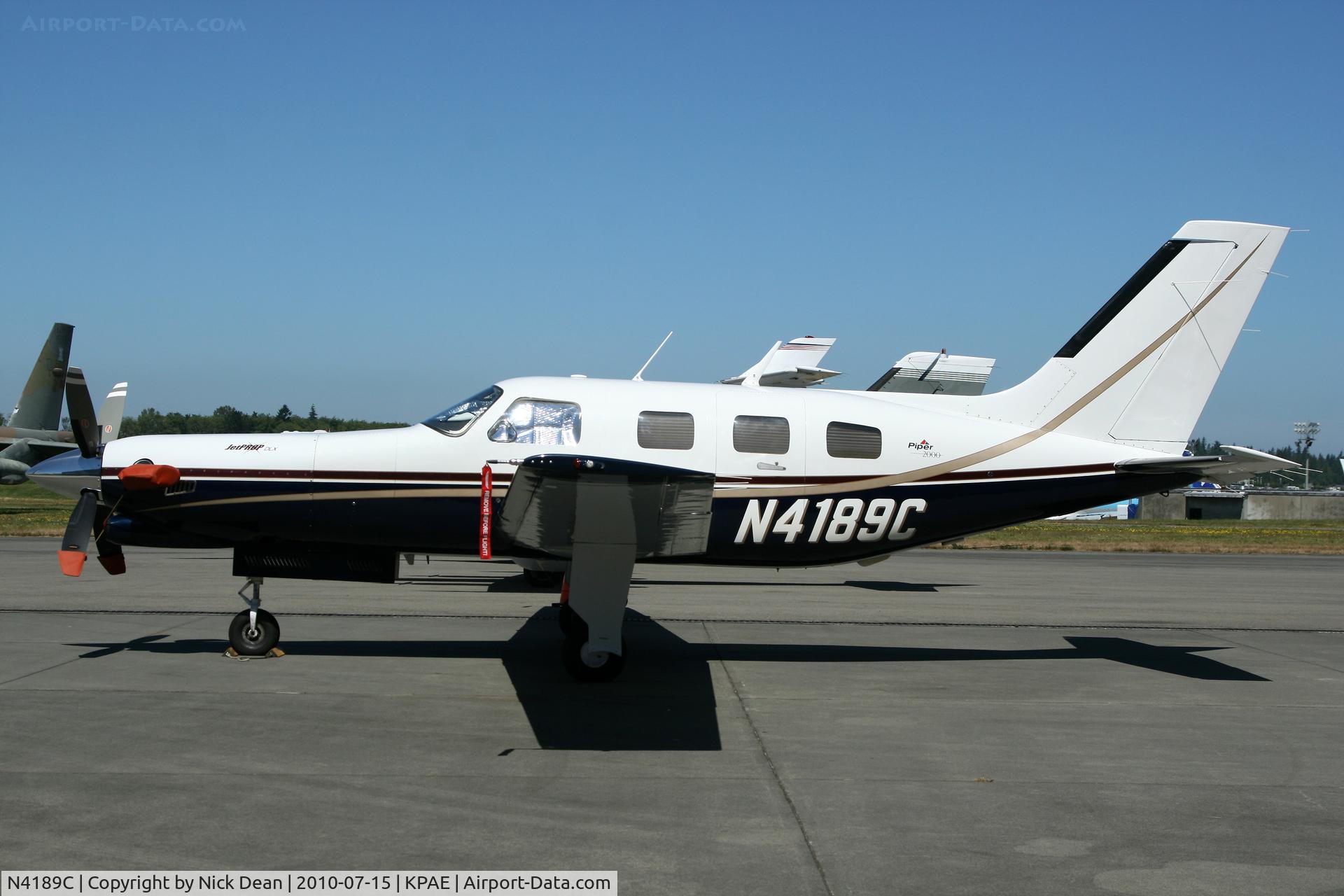 N4189C, 2000 Piper PA-46-350P Malibu Mirage C/N 4636291, KPAE