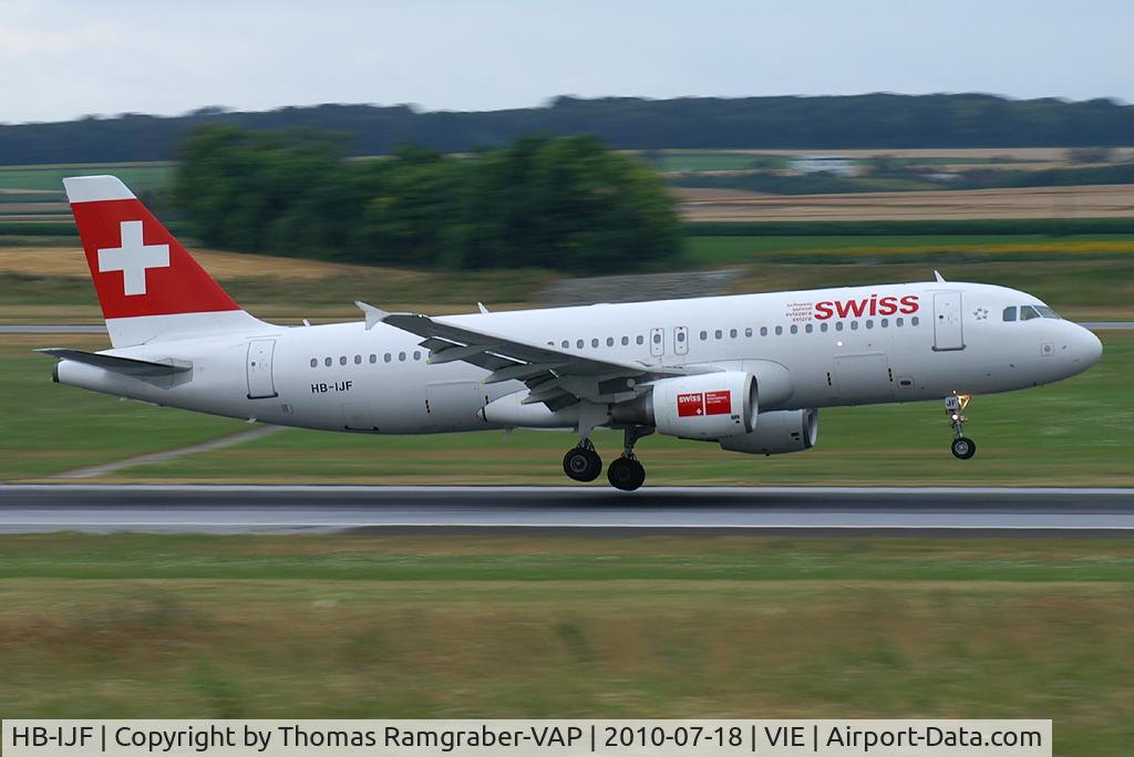 HB-IJF, 1995 Airbus A320-214 C/N 562, Swiss International Airlines Airbus A320