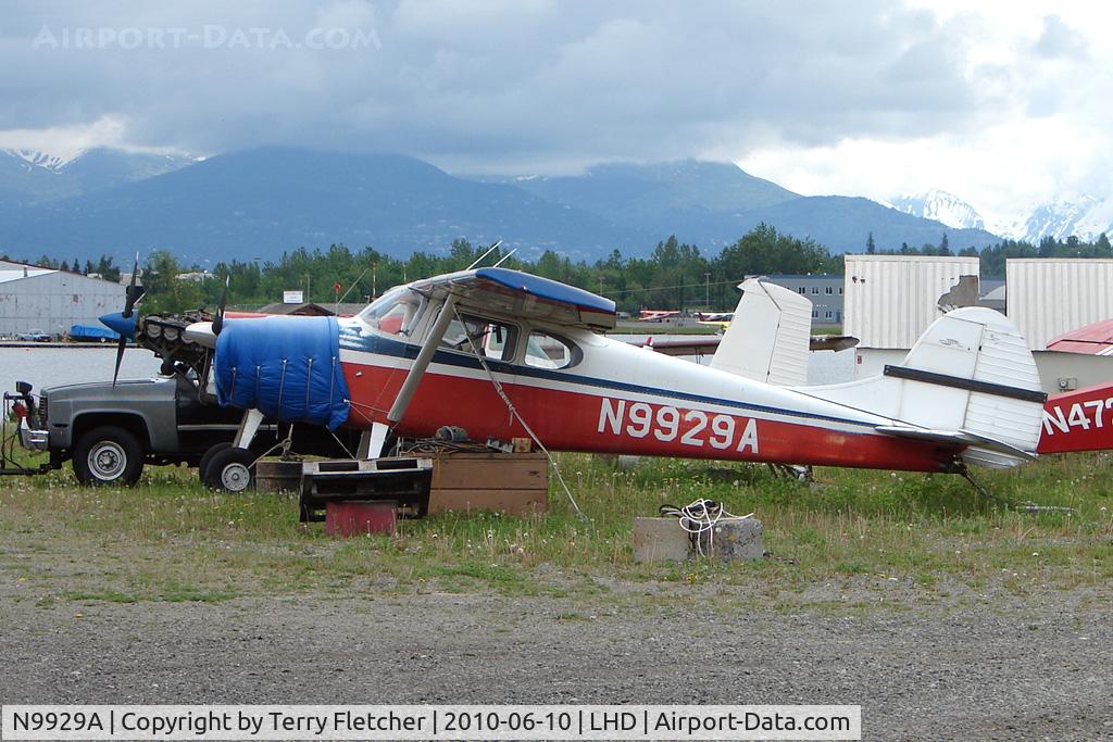 N9929A, 1950 Cessna 170A C/N 19289, 1950 Cessna 170A, c/n: 19289 at Lake Hood