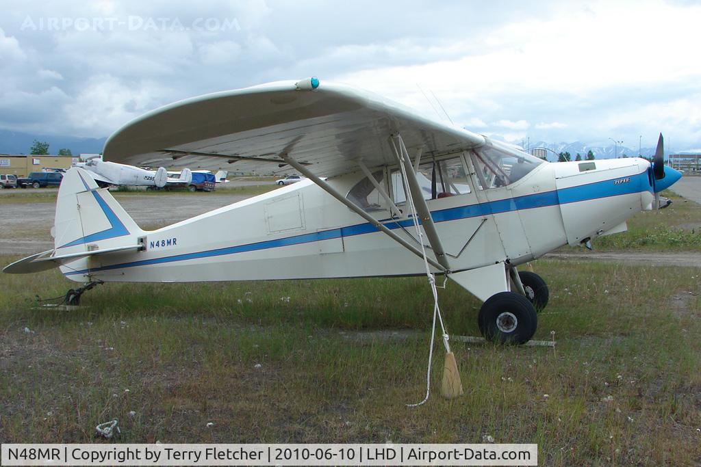 N48MR, 1947 Piper PA-12S Super Cruiser C/N 12-2583, 1947 Piper PA-12S, c/n: 12-2583 at Lake Hood