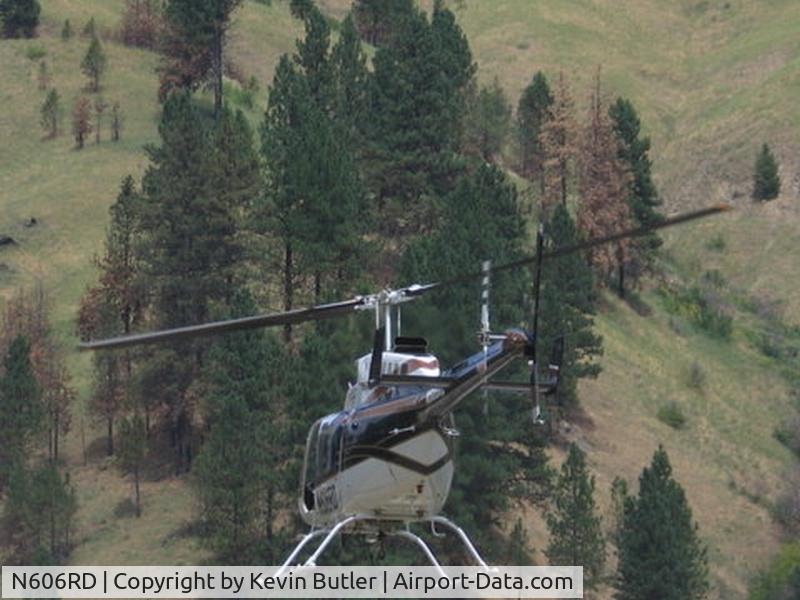 N606RD, 1986 Bell 206L-3 LongRanger III C/N 51173, Boise County (Idaho) on MEP OP August 2008.