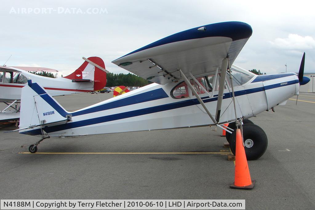 N4188M, 1947 Piper PA-12 Super Cruiser C/N 12-3078, 1947 Piper PA-12, c/n: 12-3078 at Lake Hood