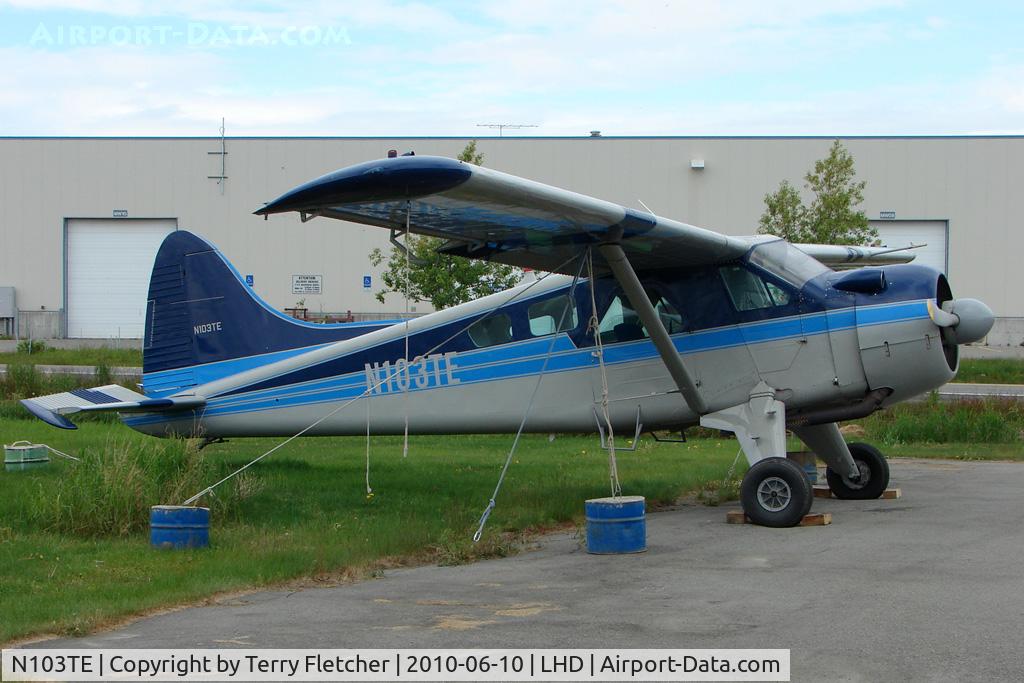 N103TE, 1960 De Havilland Canada DHC-2 Beaver AL.1 C/N 1441, 1960 Dehavilland DHC-2 MK. I(L20A), c/n: 1441 at Lake Hood
