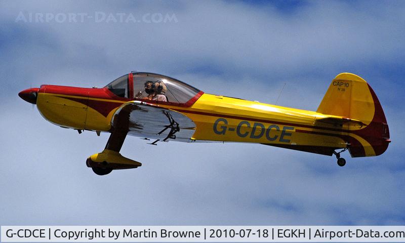 G-CDCE, 1973 Mudry CAP-10B C/N 039, Shot at headcorn.