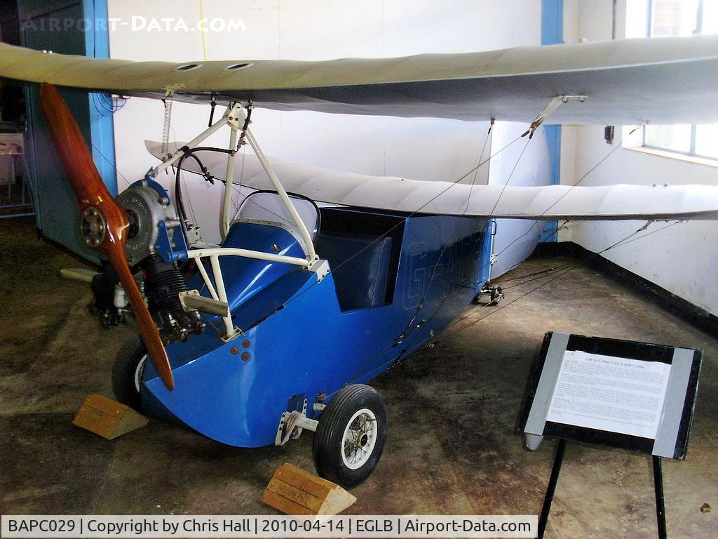BAPC029, 1960 Mignet HM.14 Pou-du-Ciel C/N BAPC.029, Mignet H.M.14 Flying Flea preserved at the Brooklands Museum