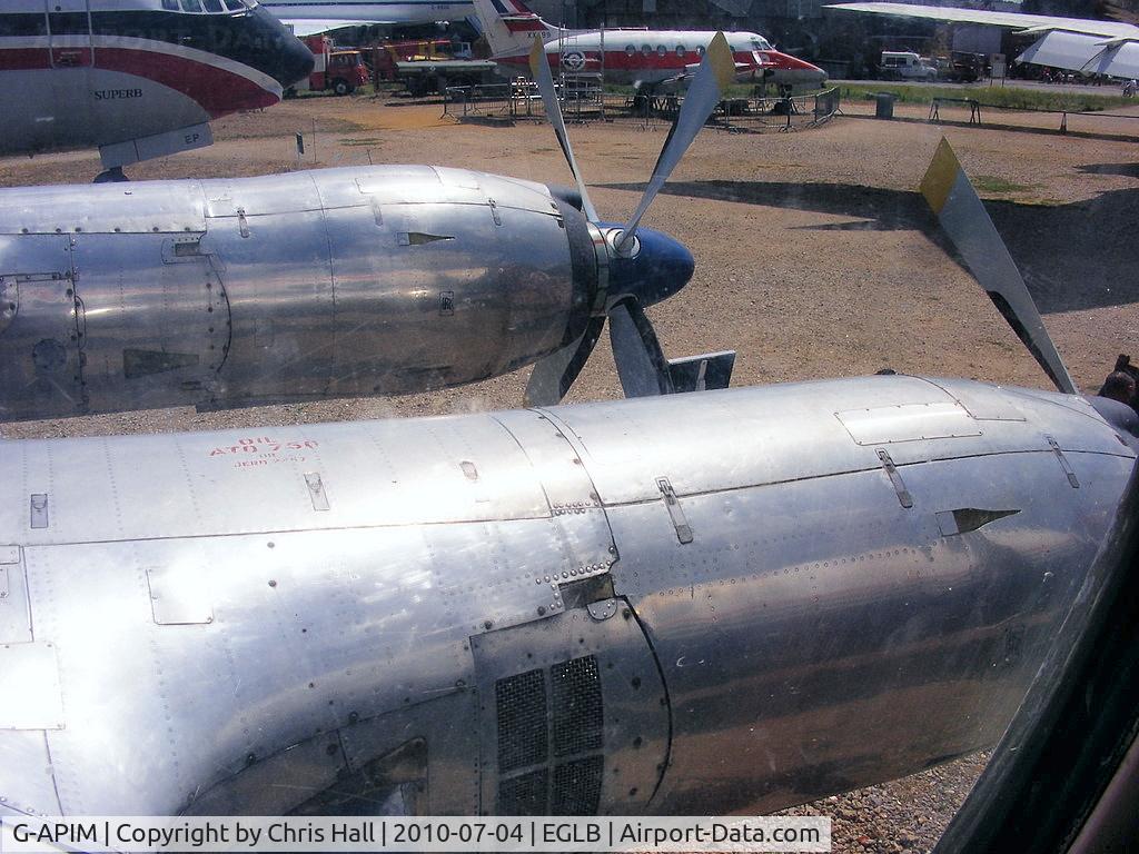 G-APIM, 1958 Vickers Viscount 806 C/N 412, Rolls-Royce RB.53 Dart turboprop engines