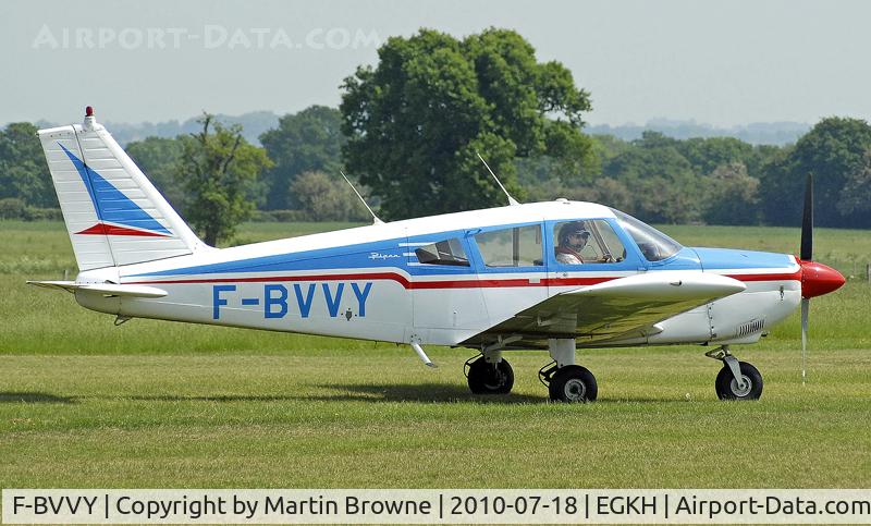 F-BVVY, 1969 Piper PA-28-180 Cherokee C/N 285336, SHOT AT HEADCORN