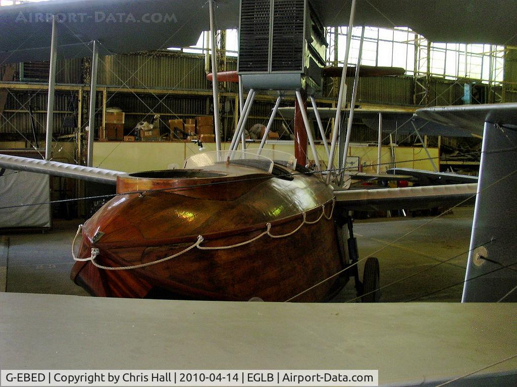 G-EBED, 1926 Vickers 60 Viking IV Replica C/N 17, preserved at the Brooklands Museum