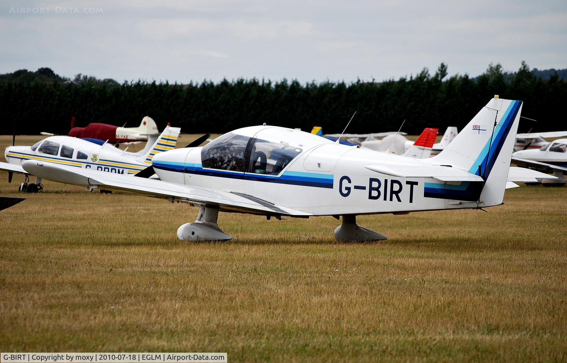 G-BIRT, 1981 Robin R-1180TD Aiglon C/N 276, Robin R1180TD Ex OO-FIS at White Waltham