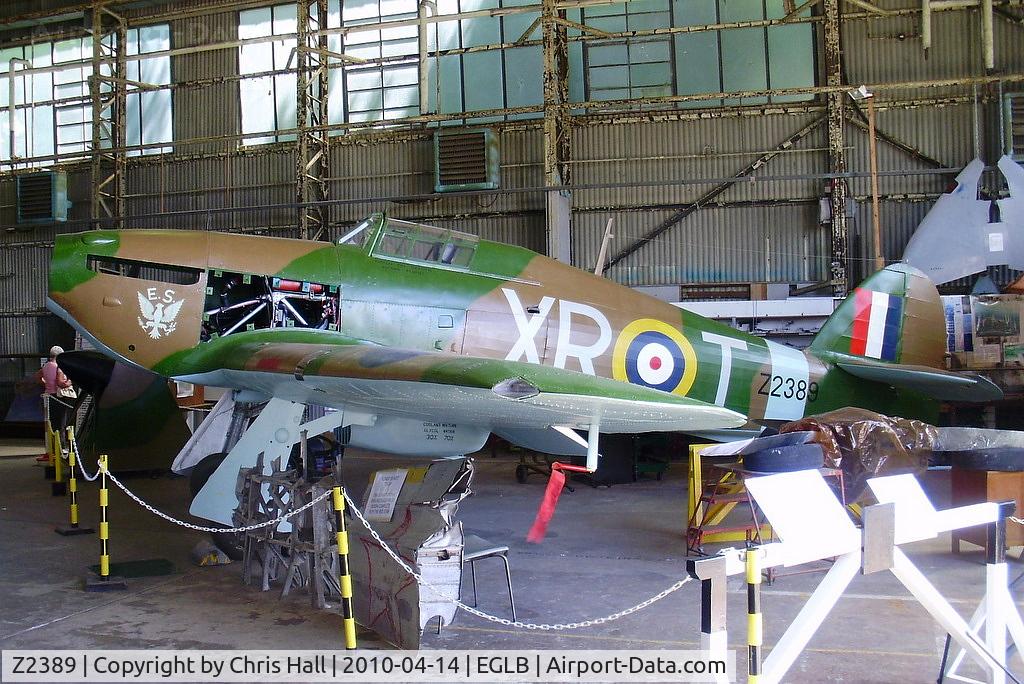 Z2389, 1940 Hawker Hurricane IIA C/N Not found Z2389, Hawker Hurricane Mk IIA Z2389 served with five different RAF Squadrons in 1941, including the American volunteer 71 ‘Eagle’ Squadron at Martlesham Heath.
