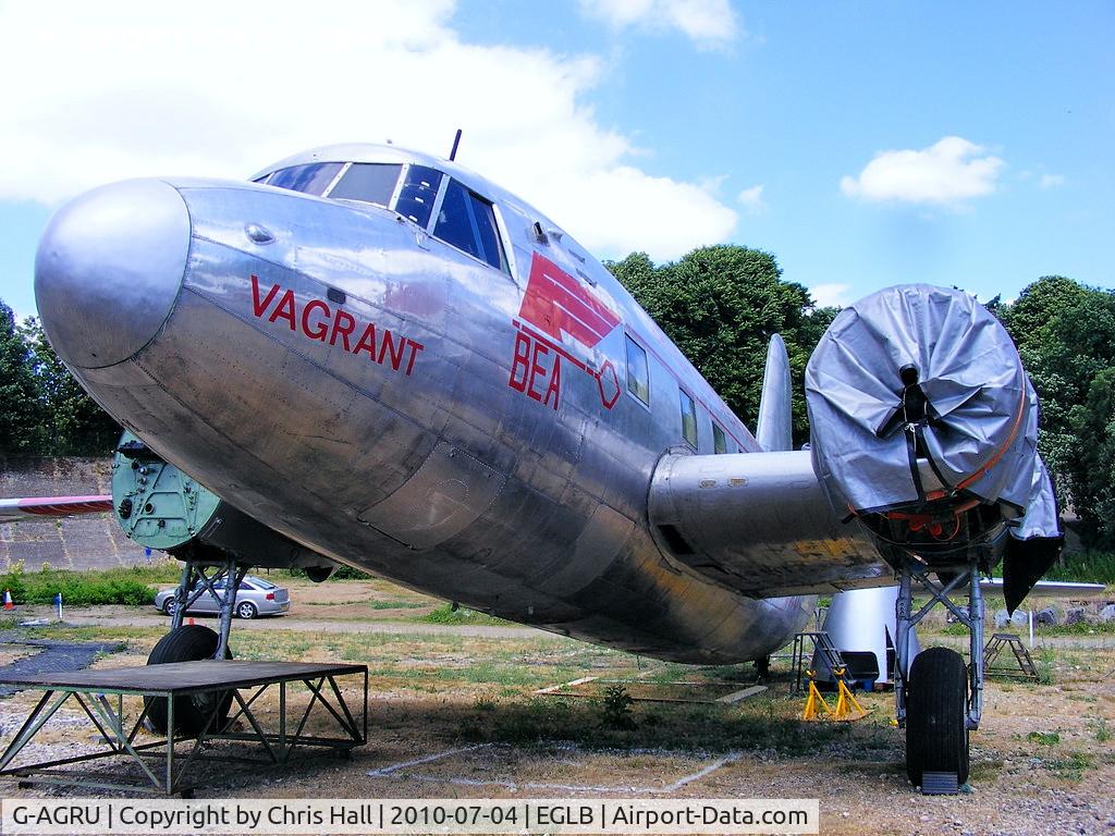 G-AGRU, 1946 Vickers 657 Viking 1 C/N 112, preserved at the Brooklands Museum