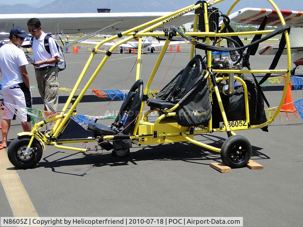 N8605Z, 2004 Powrachute Pegasus C/N A275PEG, On static display at Brackett's Monthly airshow