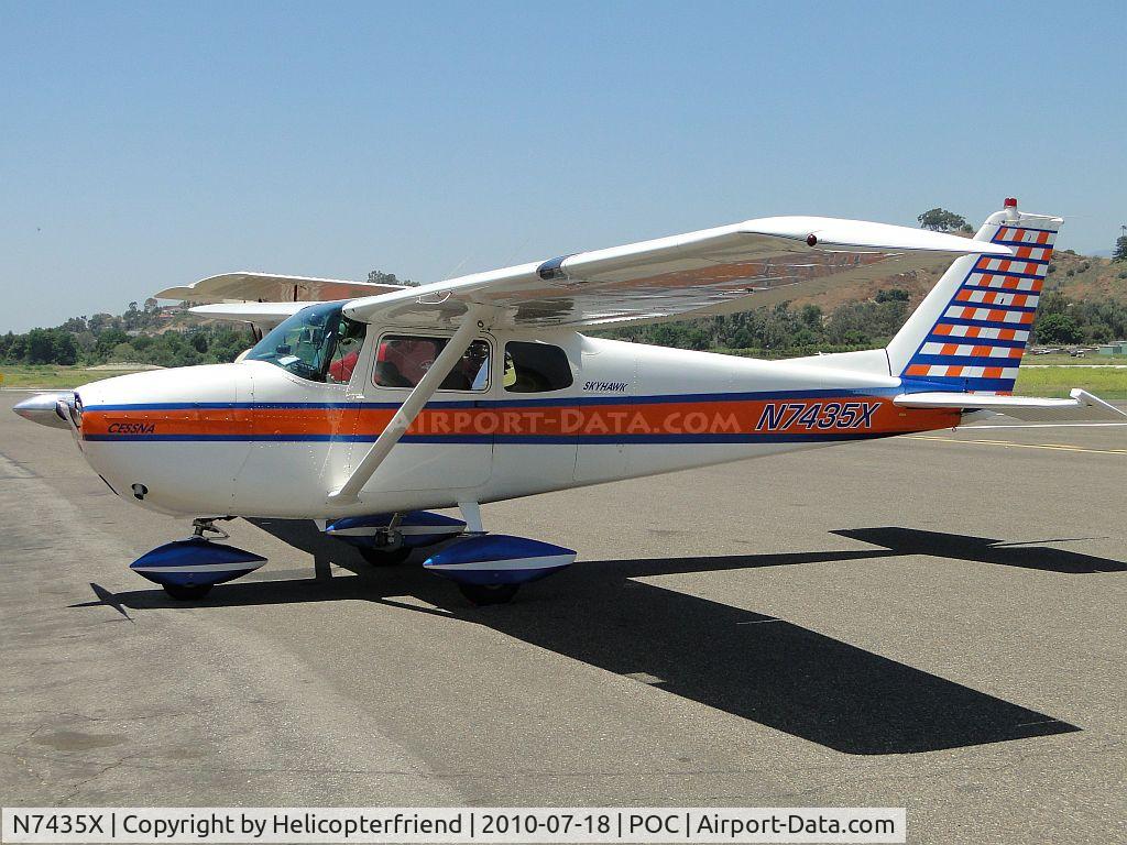 N7435X, 1960 Cessna 172B C/N 17247935, Brought to Brackett for display