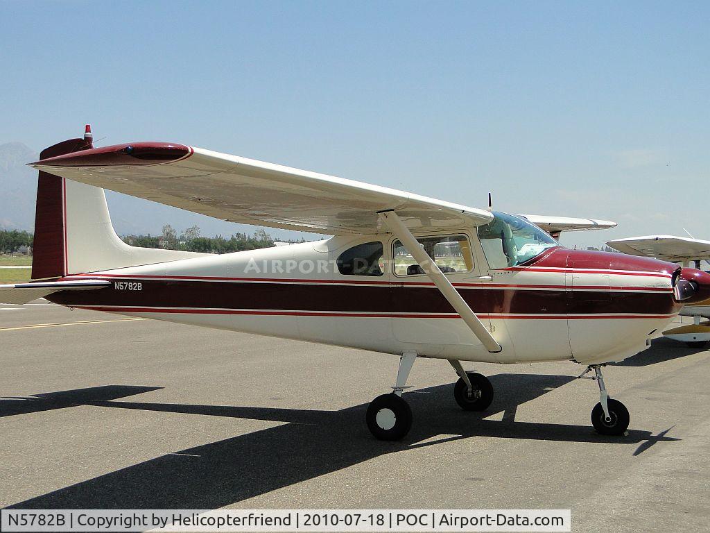 N5782B, 1956 Cessna 182 Skylane C/N 33782, Parked for static display