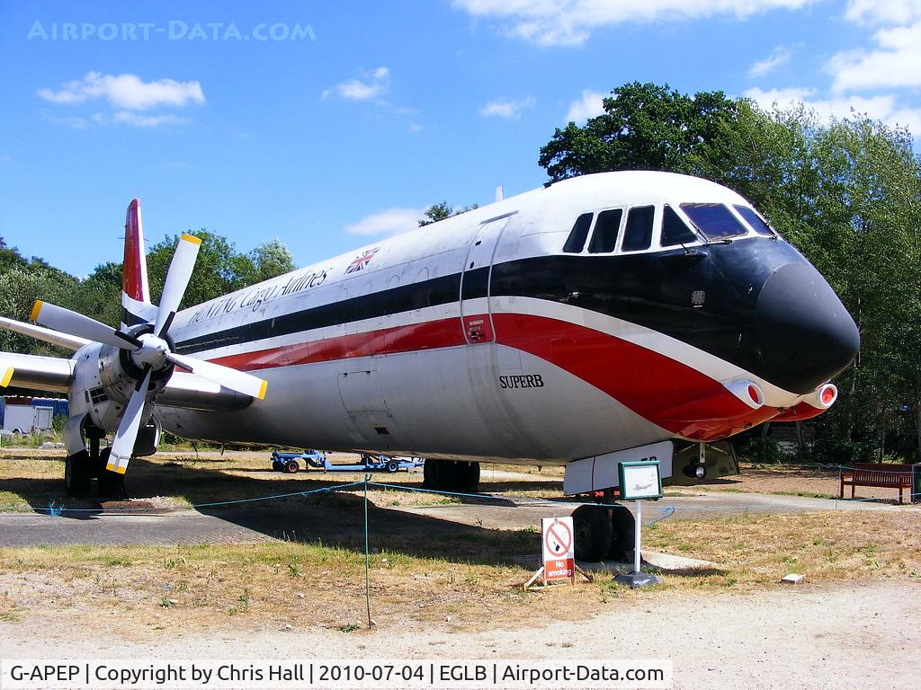 G-APEP, 1961 Vickers Vanguard 953 C/N 719, The only complete surviving example of the Vickers Vanguard